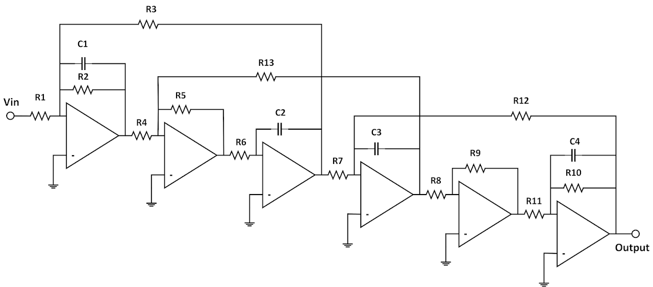 Leapfrog Filter Circuit Top